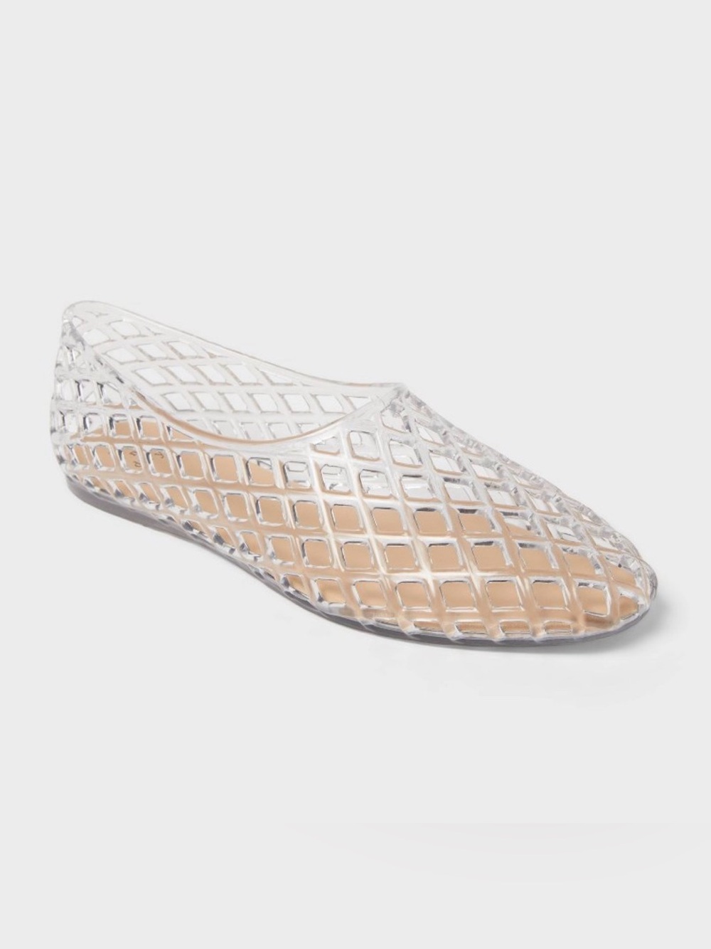 NEW IN BOX Target Clear Lattice Jelly Ballet Flat - Transparent - Sold Out